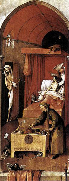 Hieronymus Bosch Death and the Usurer